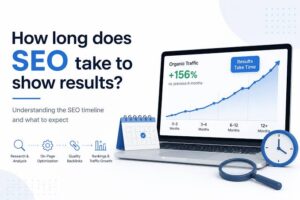 How long SEO takes to show results for businesses in Dubai