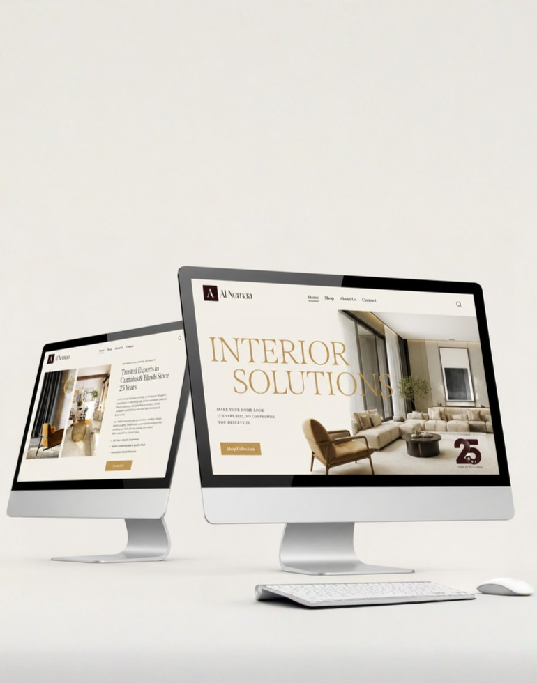 Alnemaa website development and responsive web design